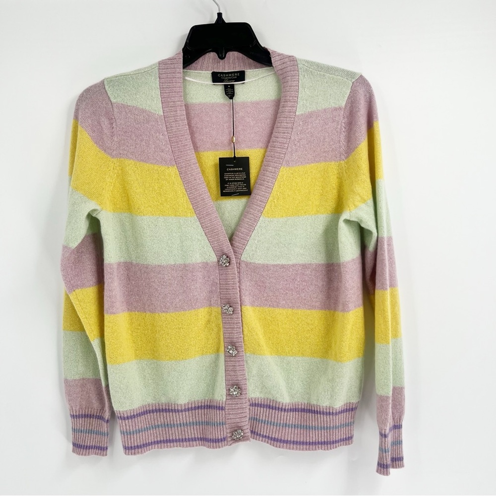 Charter Club Cashmere Cardigan Sweater
Size Medium